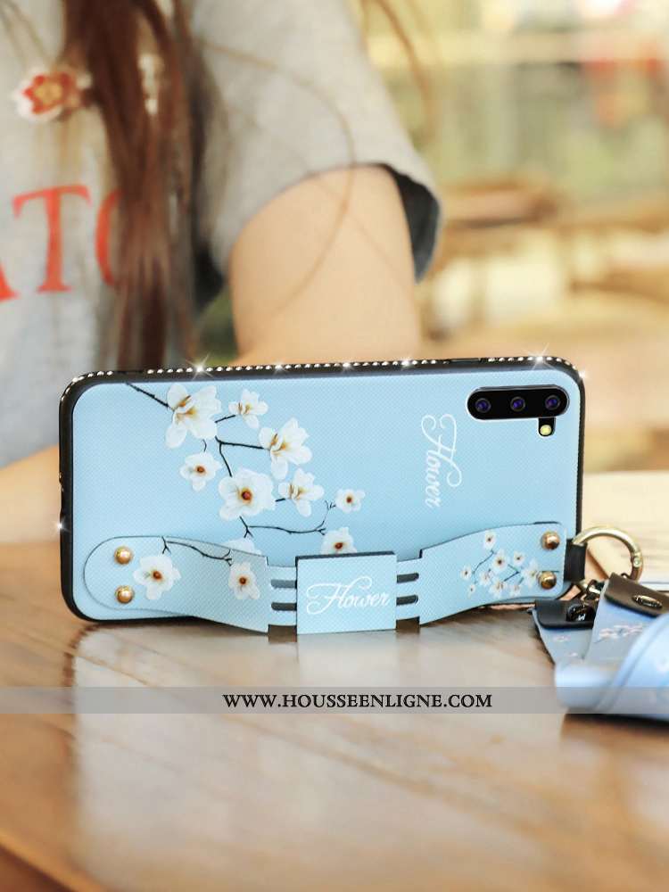 Coque Samsung Galaxy Note 10 Fluide Doux Silicone Protection Légère Personnalité Téléphone Portable 