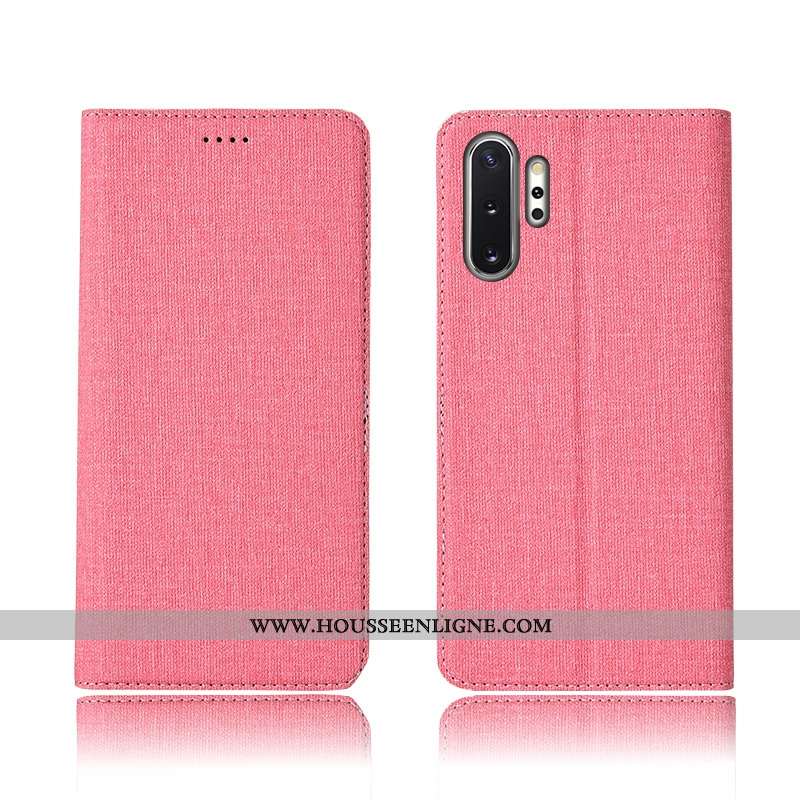 Coque Samsung Galaxy Note 10+ Fluide Doux Silicone Étoile Incassable Protection Noir Téléphone Porta