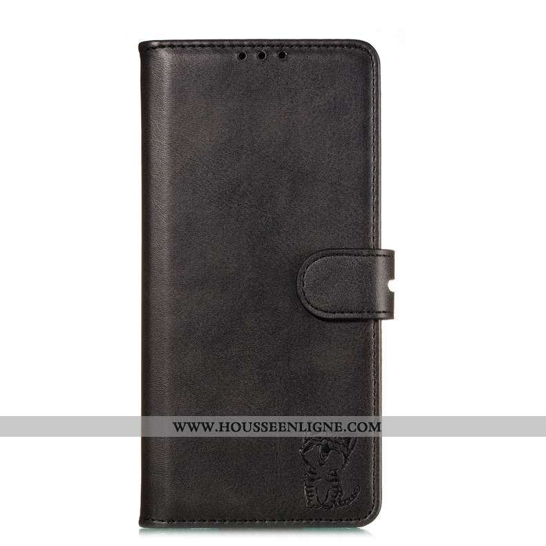 Coque Samsung Galaxy Note 10 Lite Dessin Animé Cuir Étoile Housse Tout Compris Étui Incassable Gris