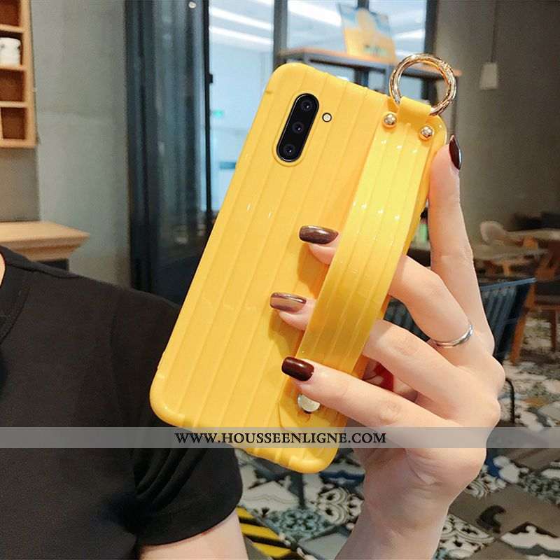 Coque Samsung Galaxy Note 10 Personnalité Créatif Étoile Tout Compris Incassable Étui Violet