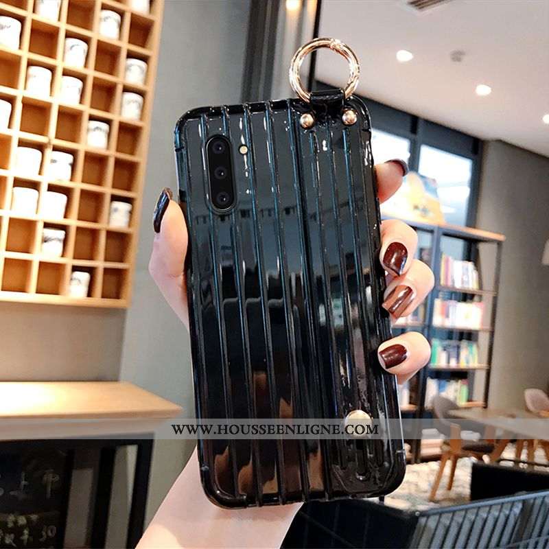 Coque Samsung Galaxy Note 10 Personnalité Créatif Étoile Tout Compris Incassable Étui Violet