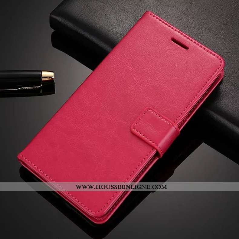 Coque Samsung Galaxy Note 8 Fluide Doux Protection Cuir Tout Compris Luxe Étui Rose