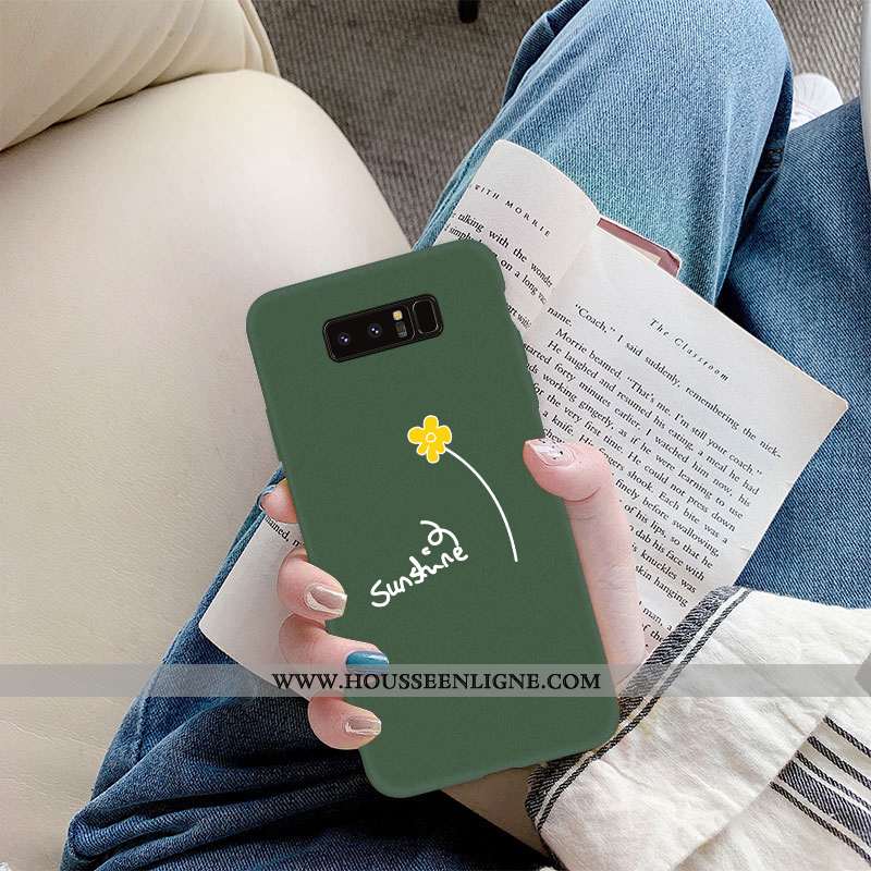 Coque Samsung Galaxy Note 8 Légère Fluide Doux Tout Compris Téléphone Portable Incassable Frais Ultr