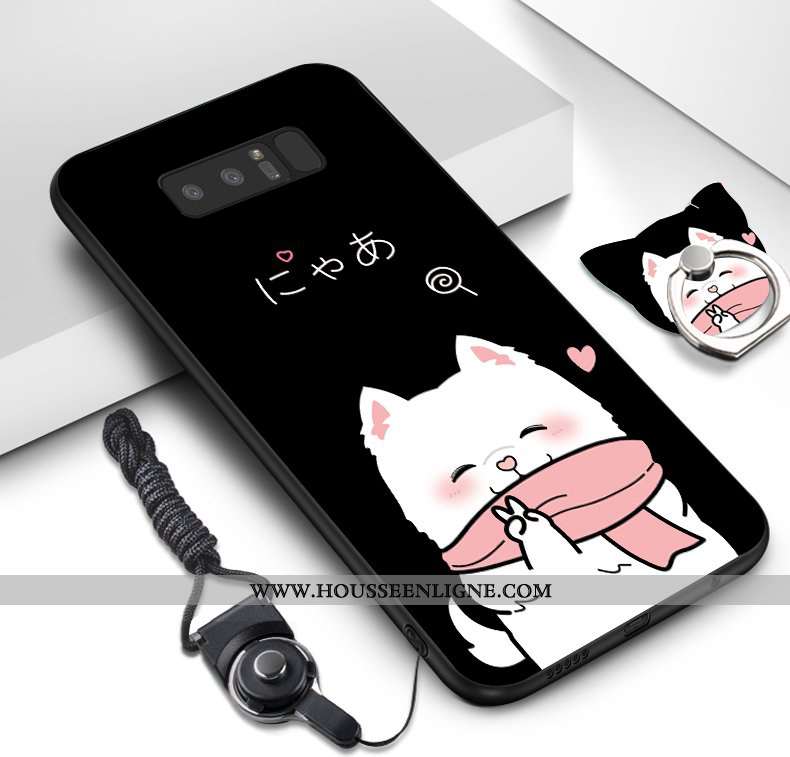 Coque Samsung Galaxy Note 8 Ornements Suspendus Dessin Animé Téléphone Portable Fluide Doux Étoile P