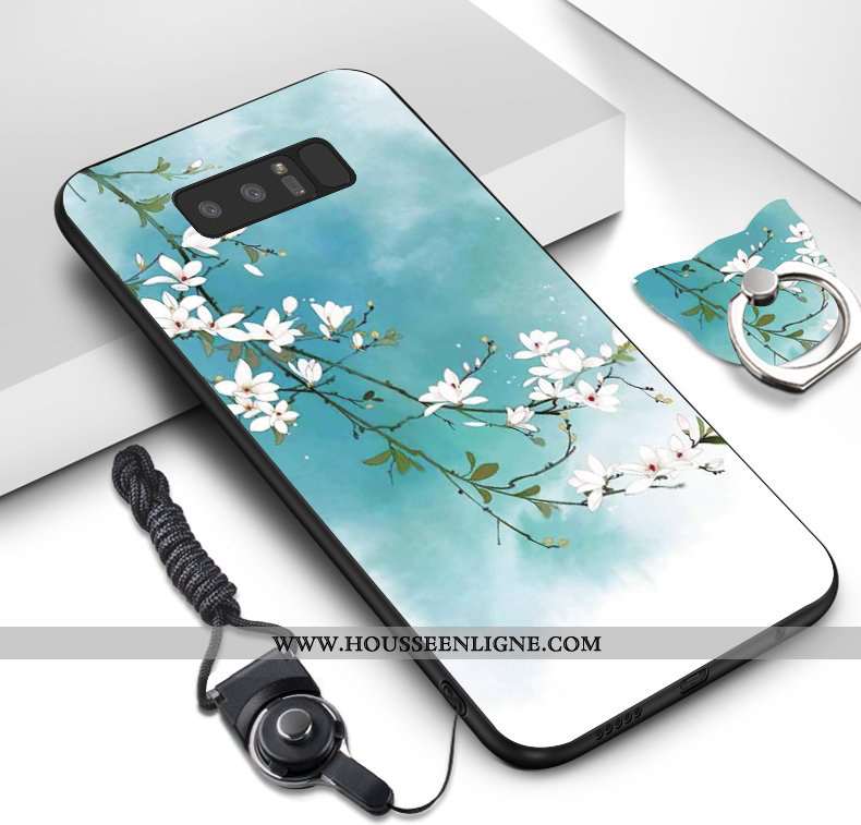 Coque Samsung Galaxy Note 8 Ornements Suspendus Dessin Animé Téléphone Portable Fluide Doux Étoile P