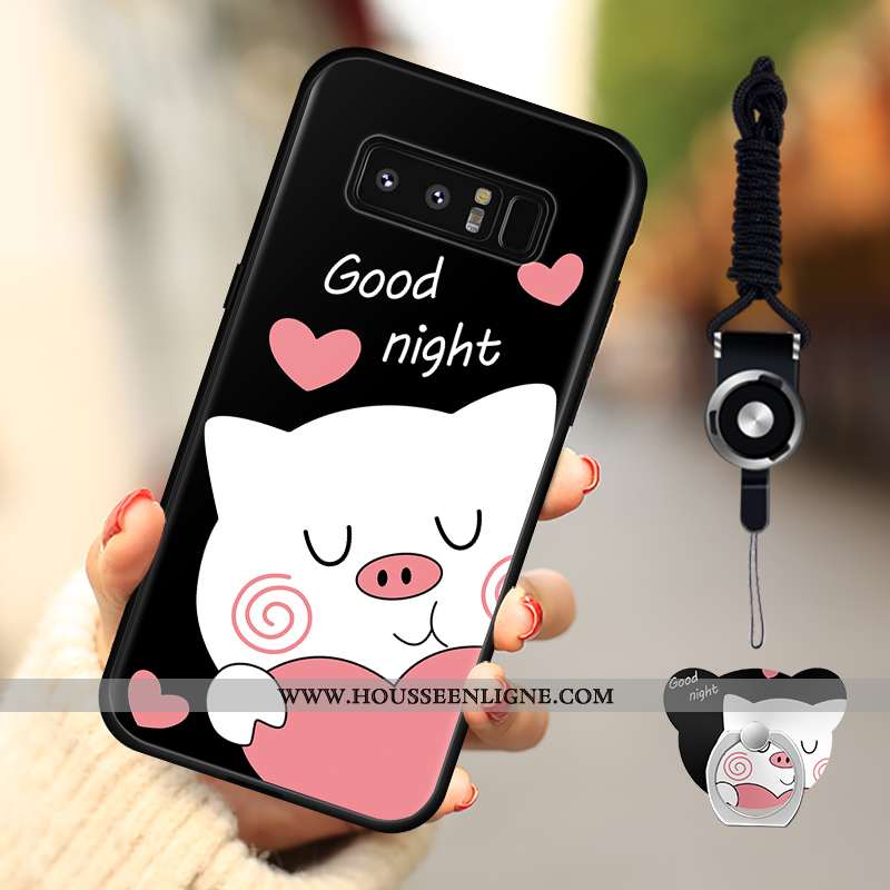 Coque Samsung Galaxy Note 8 Protection Incassable Étoile Téléphone Portable Rose Étui