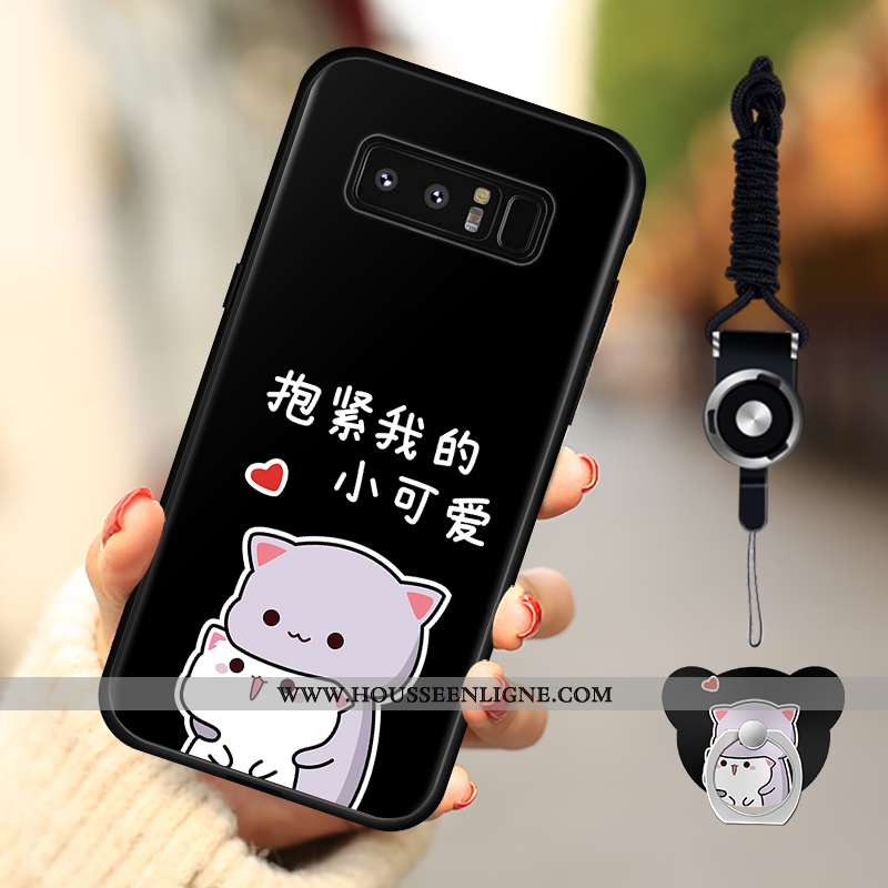 Coque Samsung Galaxy Note 8 Protection Incassable Étoile Téléphone Portable Rose Étui