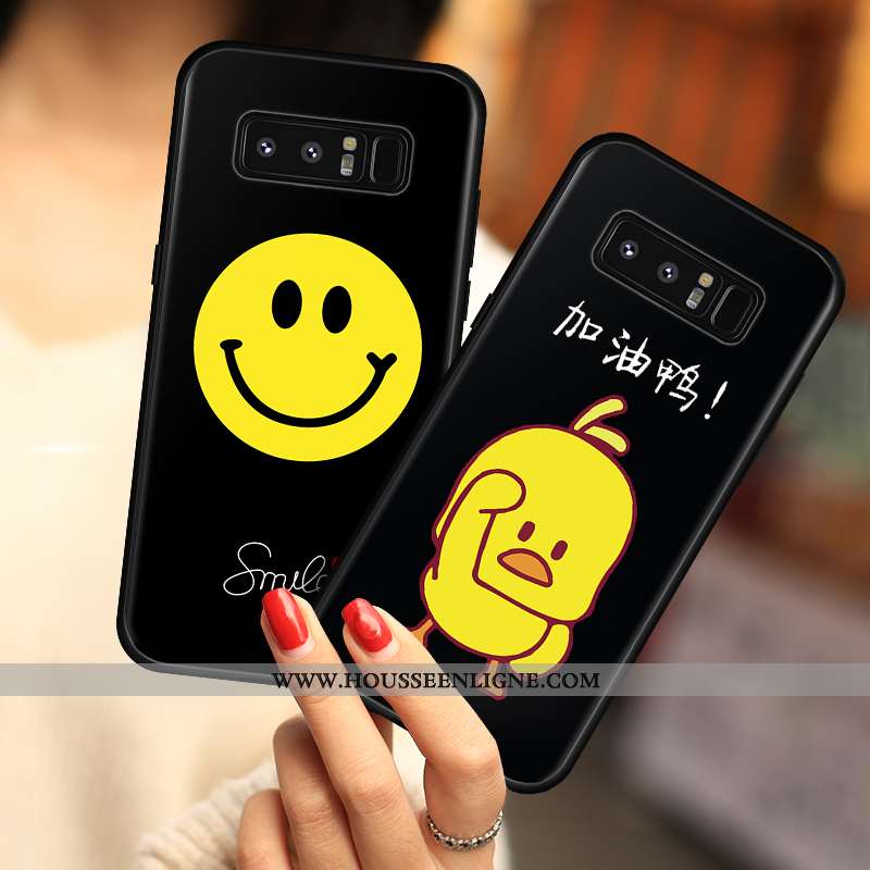 Coque Samsung Galaxy Note 8 Protection Incassable Étoile Téléphone Portable Rose Étui