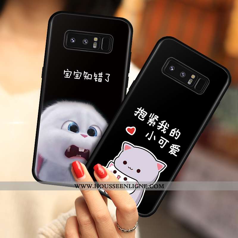 Coque Samsung Galaxy Note 8 Protection Incassable Étoile Téléphone Portable Rose Étui