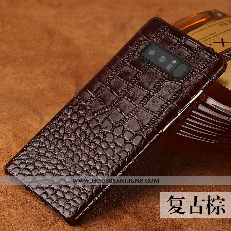 Coque Samsung Galaxy Note 8 Protection Personnalité Nouveau Qualité Étoile Tendance Incassable Marro