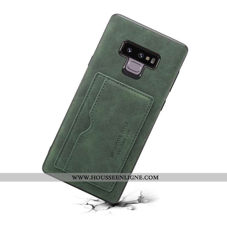 Coque Samsung Galaxy Note 9 Fluide Doux Protection Carte Téléphone Portable Incassable Étoile Tout C