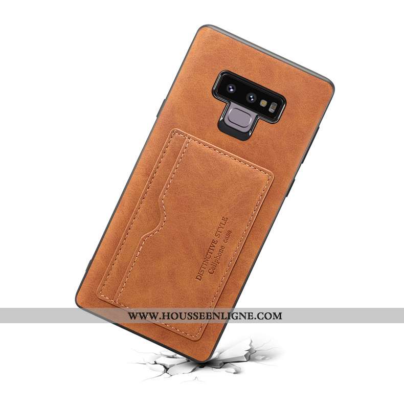 Coque Samsung Galaxy Note 9 Fluide Doux Protection Carte Téléphone Portable Incassable Étoile Tout C
