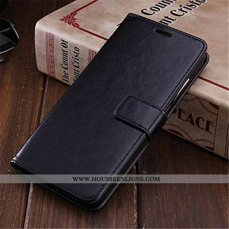 Coque Samsung Galaxy Note 9 Tendance Cuir Clamshell Tout Compris Carte Bleu Téléphone Portable