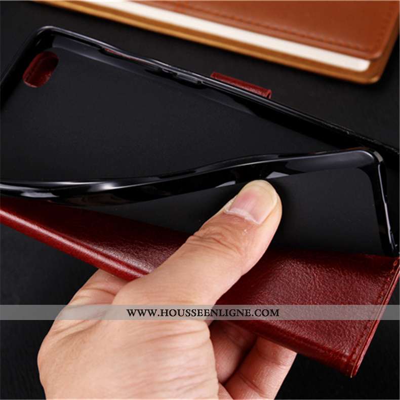 Coque Samsung Galaxy Note 9 Tendance Cuir Clamshell Tout Compris Carte Bleu Téléphone Portable