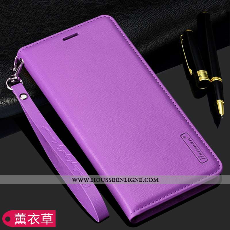 Coque Samsung Galaxy Note20 Cuir Rose Étui Plier Housse Tout Compris Étoile
