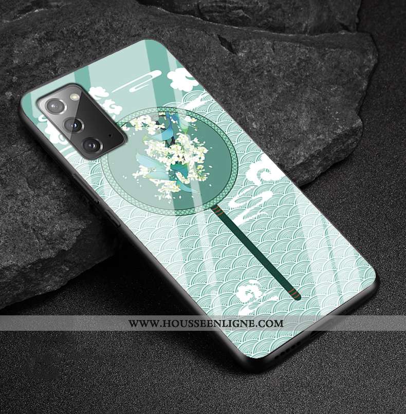 Coque Samsung Galaxy Note20 Fluide Doux Protection Personnalisé Tendance Tout Compris Verre Téléphon