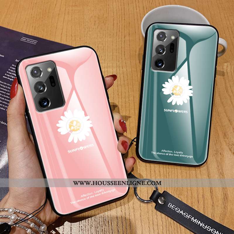 Coque Samsung Galaxy Note20 Ultra Créatif Ultra Ornements Suspendus Tout Compris Légère Net Rouge Ro