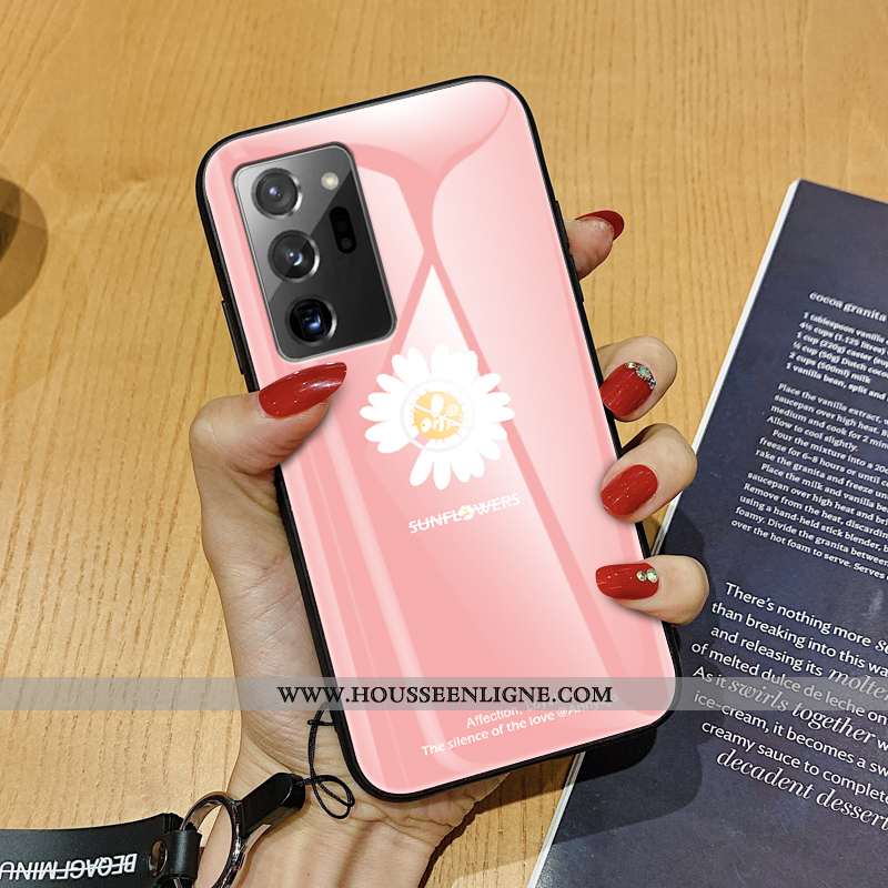 Coque Samsung Galaxy Note20 Ultra Créatif Ultra Ornements Suspendus Tout Compris Légère Net Rouge Ro