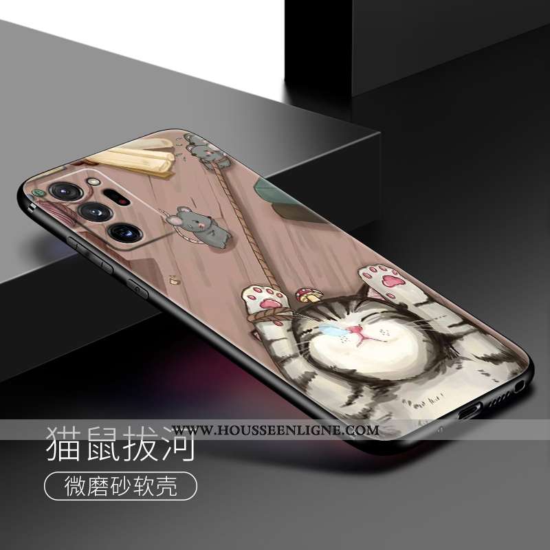 Coque Samsung Galaxy Note20 Ultra Dessin Animé Charmant Fluide Doux Étoile Personnalité Téléphone Po