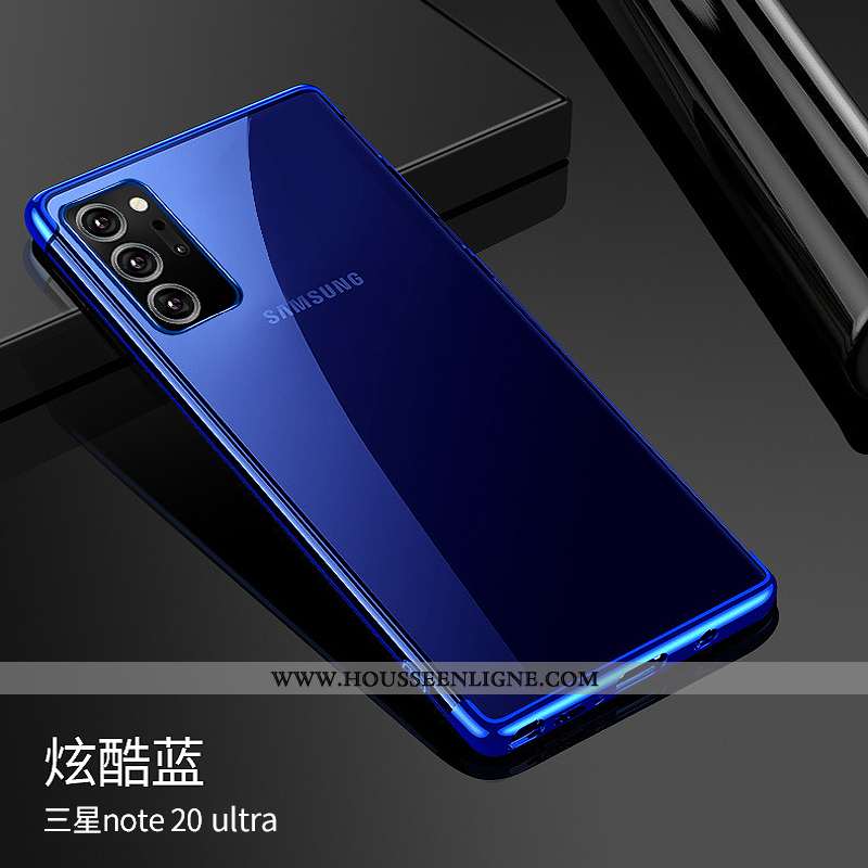 Coque Samsung Galaxy Note20 Ultra Luxe Ultra Rouge Silicone Incassable Tout Compris Téléphone Portab