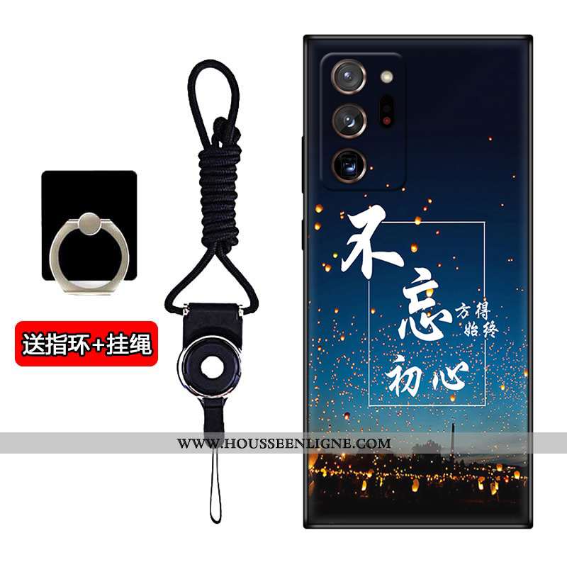 Coque Samsung Galaxy Note20 Ultra Tendance Fluide Doux Tout Compris Silicone Étui Amoureux Étoile No