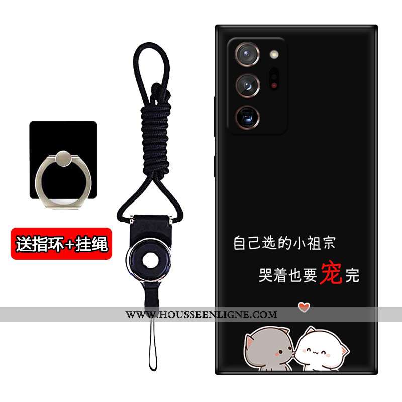 Coque Samsung Galaxy Note20 Ultra Tendance Fluide Doux Tout Compris Silicone Étui Amoureux Étoile No