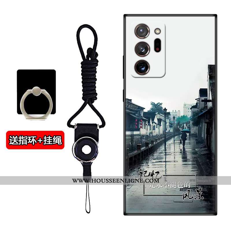 Coque Samsung Galaxy Note20 Ultra Tendance Fluide Doux Tout Compris Silicone Étui Amoureux Étoile No