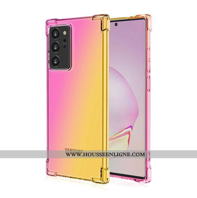 Coque Samsung Galaxy Note20 Ultra Tout Compris Étoile Violet Ballon Incassable Téléphone Portable