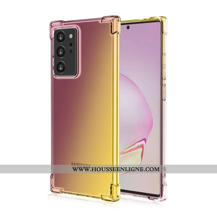 Coque Samsung Galaxy Note20 Ultra Tout Compris Étoile Violet Ballon Incassable Téléphone Portable