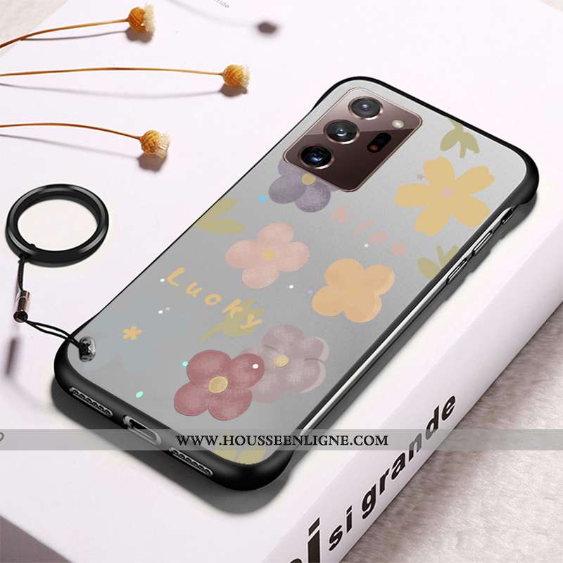 Coque Samsung Galaxy Note20 Ultra Transparent Frais Personnalisé Petit Difficile Modèle Téléphone Po