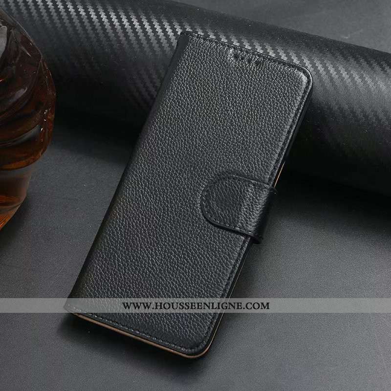 Coque Samsung Galaxy S10 Cuir Véritable Cuir Protection Marron Incassable Tout Compris Étui