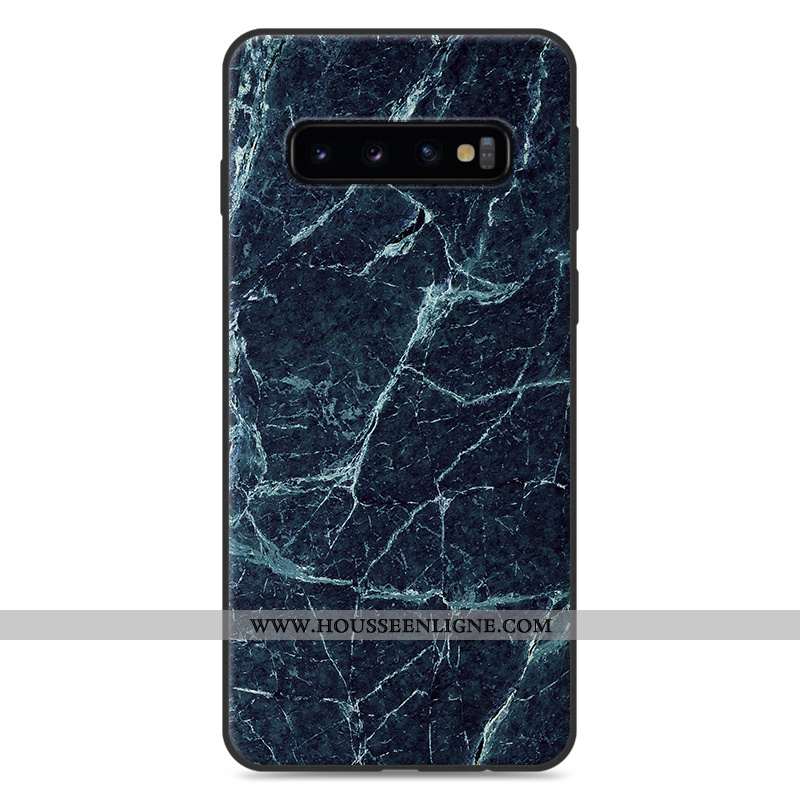 Coque Samsung Galaxy S10 En Bois Tendance Créatif Étoile Incassable Personnalité Gris