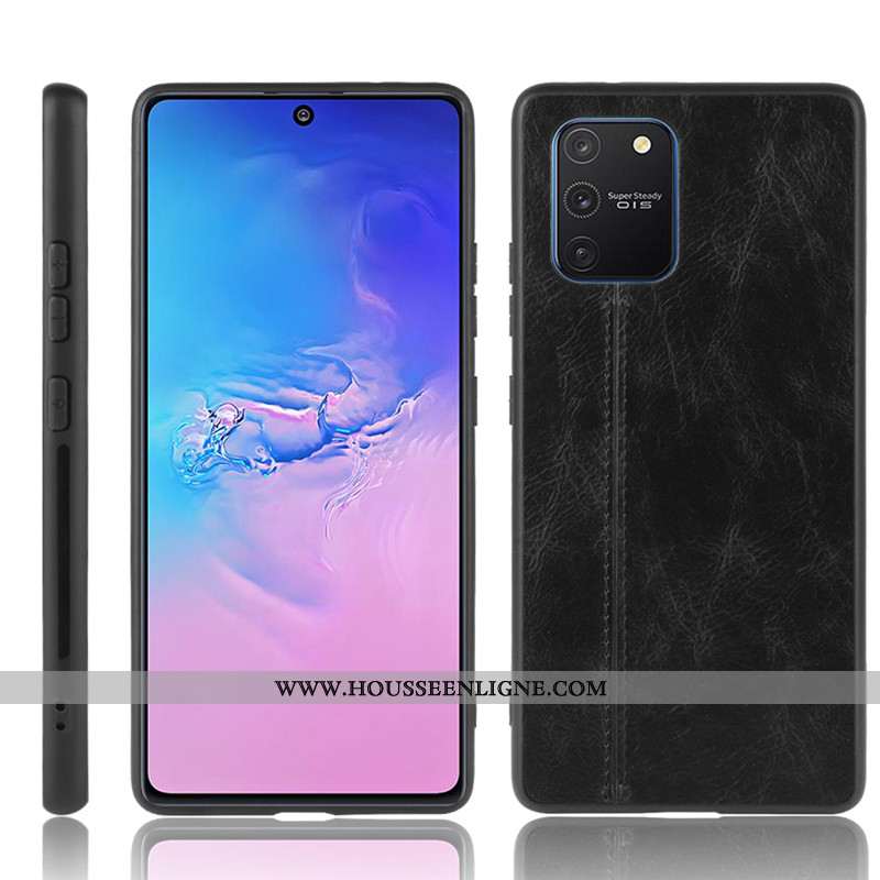 Coque Samsung Galaxy S10 Lite Protection Modèle Fleurie Étoile Difficile Bovins Rouge