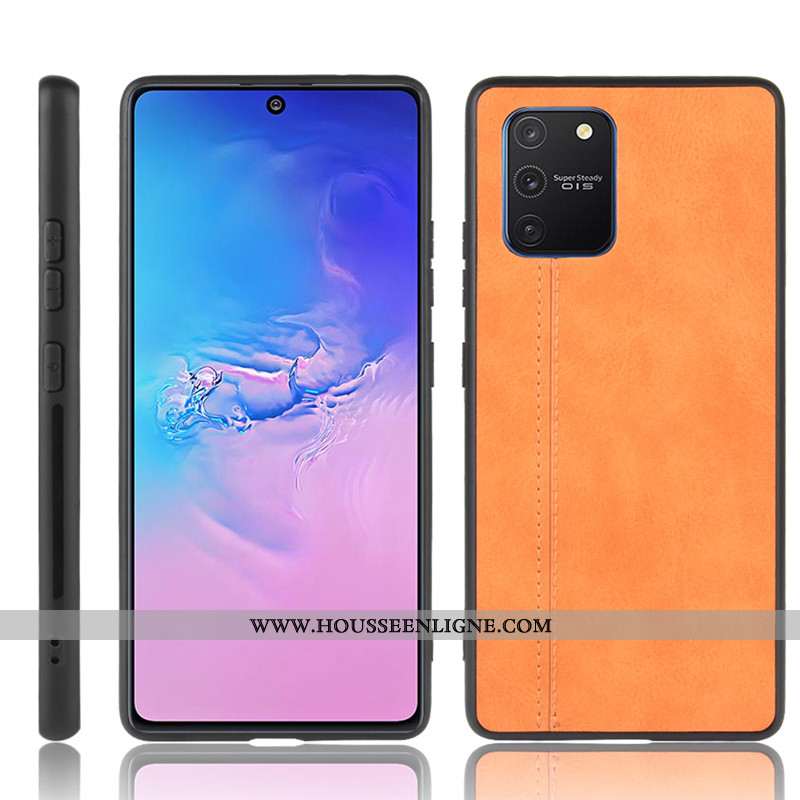 Coque Samsung Galaxy S10 Lite Protection Modèle Fleurie Étoile Difficile Bovins Rouge