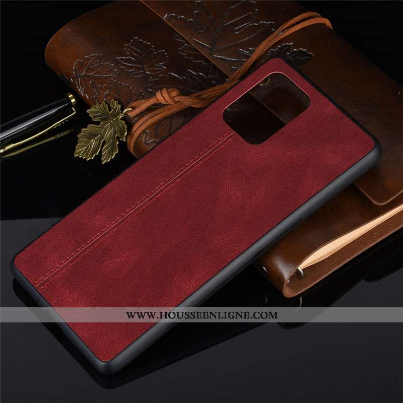 Coque Samsung Galaxy S10 Lite Protection Modèle Fleurie Étoile Difficile Bovins Rouge