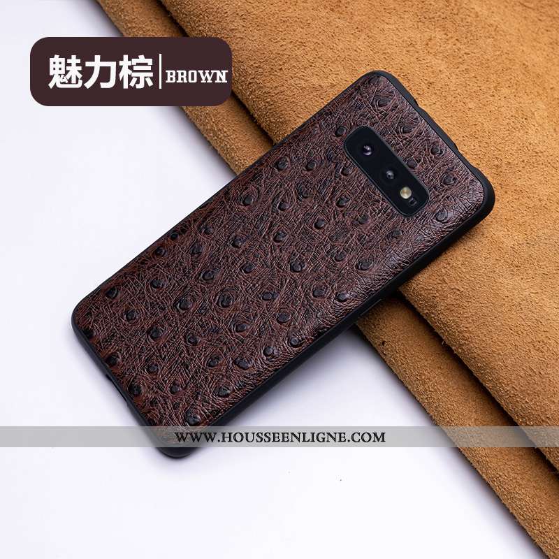 Coque Samsung Galaxy S10e Personnalité Créatif Légère Tout Compris Téléphone Portable Simple Tendanc