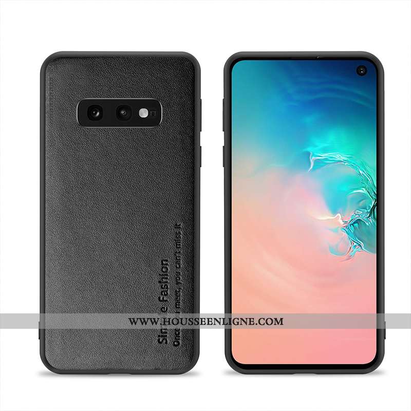 Coque Samsung Galaxy S10e Protection Créatif Noir Tout Compris Étoile Incassable Tendance