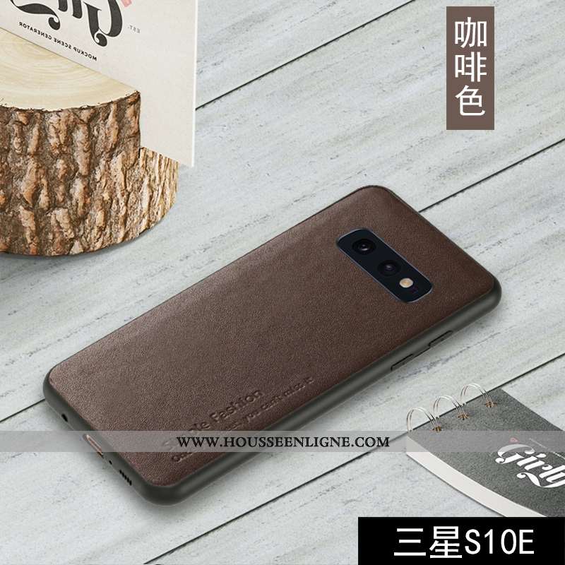 Coque Samsung Galaxy S10e Protection Créatif Noir Tout Compris Étoile Incassable Tendance