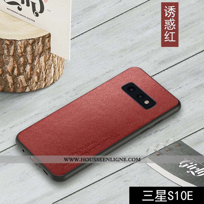 Coque Samsung Galaxy S10e Protection Créatif Noir Tout Compris Étoile Incassable Tendance