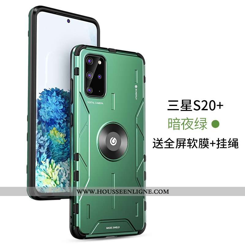 Coque Samsung Galaxy S20+ Personnalité Créatif Tout Compris Ultra Étui Protection Ballon Violet