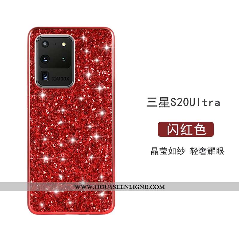 Coque Samsung Galaxy S20 Ultra Créatif Ultra Fluide Doux Tendance Légère Téléphone Portable Silicone
