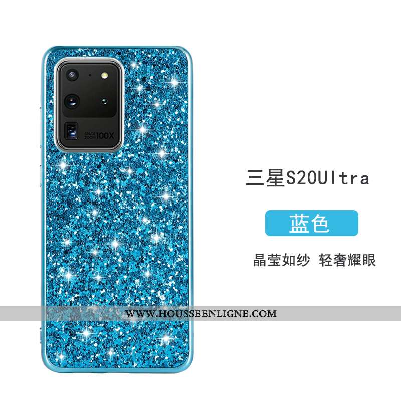 Coque Samsung Galaxy S20 Ultra Créatif Ultra Fluide Doux Tendance Légère Téléphone Portable Silicone