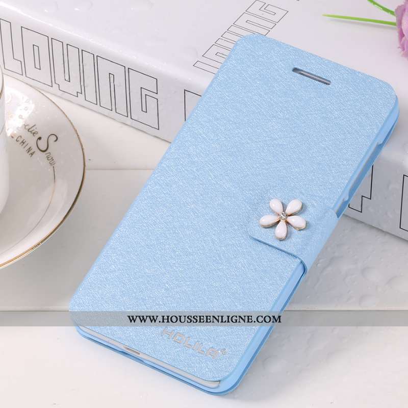 Coque Samsung Galaxy S6 Cuir Tendance Nouveau Étoile Téléphone Portable Rose Housse