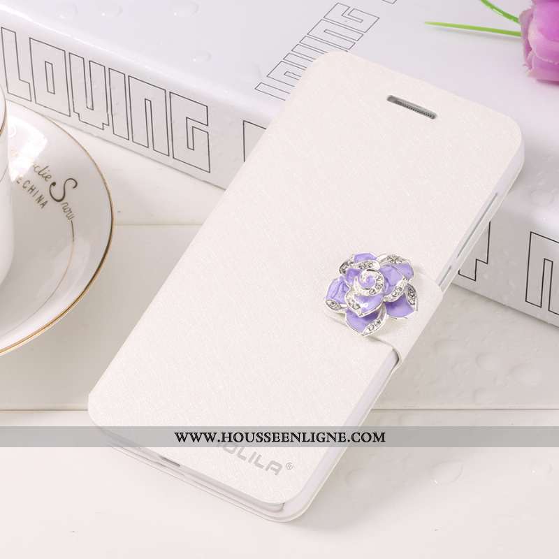 Coque Samsung Galaxy S6 Cuir Tendance Nouveau Étoile Téléphone Portable Rose Housse