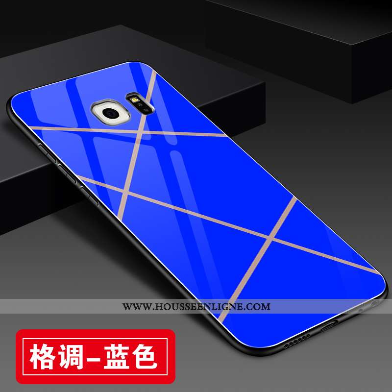 Coque Samsung Galaxy S6 Edge Tendance Fluide Doux Incassable Protection Personnalité Créatif Tout Co