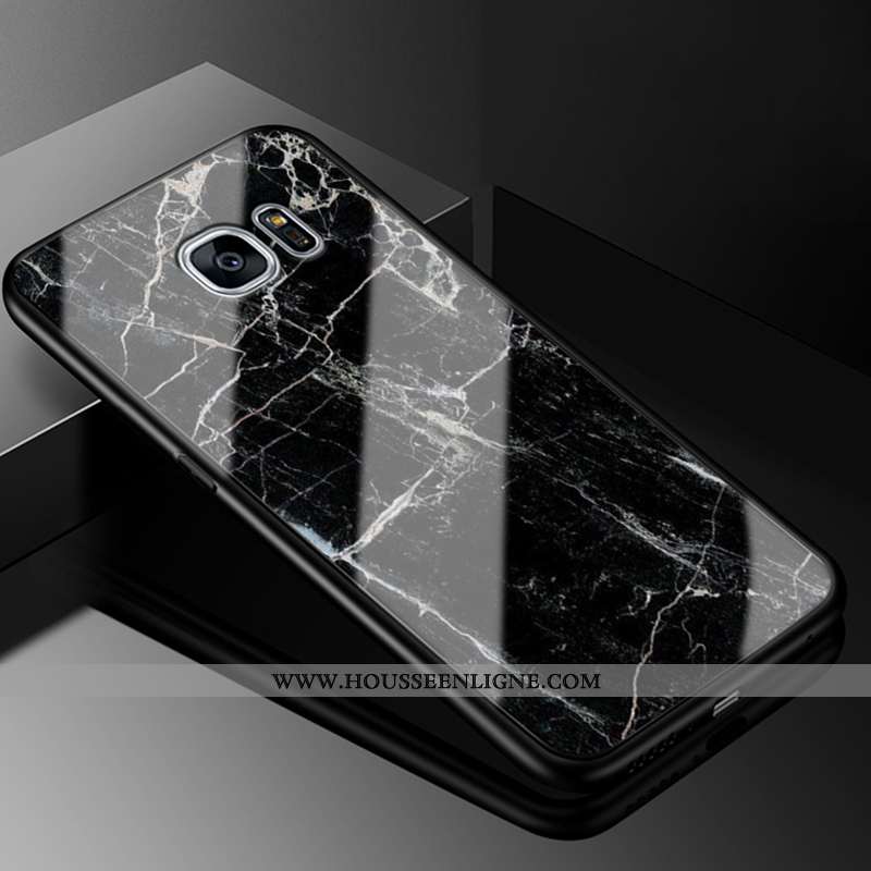 Coque Samsung Galaxy S6 Edge Verre Personnalité Dessin Animé Charmant Créatif Protection Incassable 