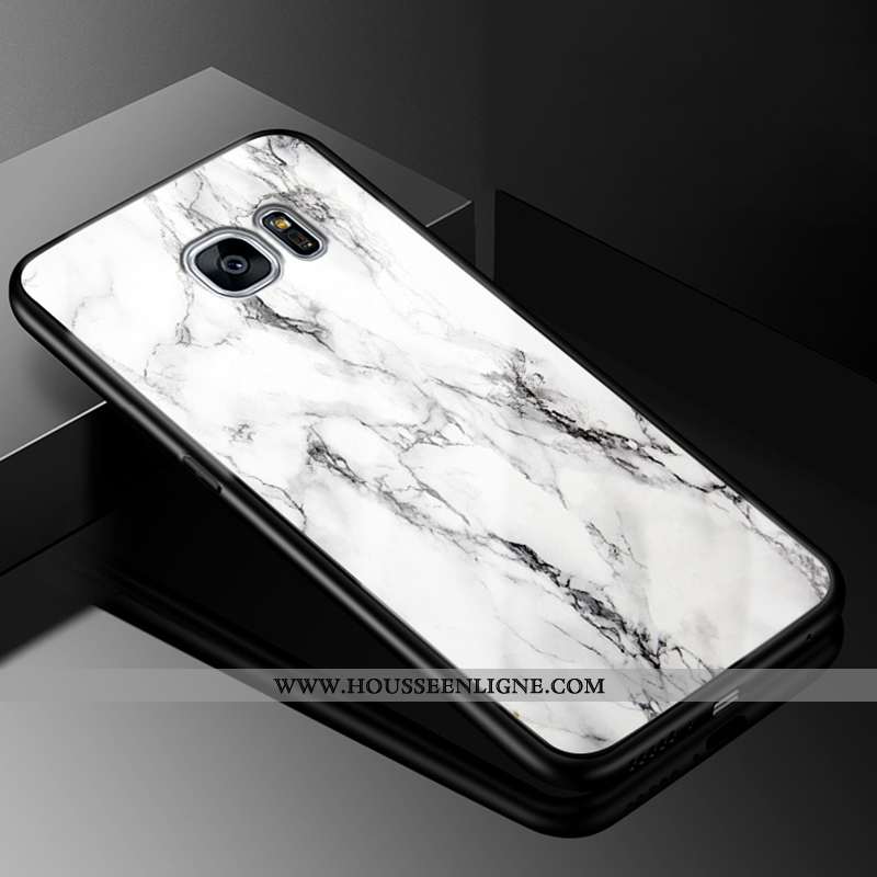 Coque Samsung Galaxy S6 Edge Verre Personnalité Dessin Animé Charmant Créatif Protection Incassable 