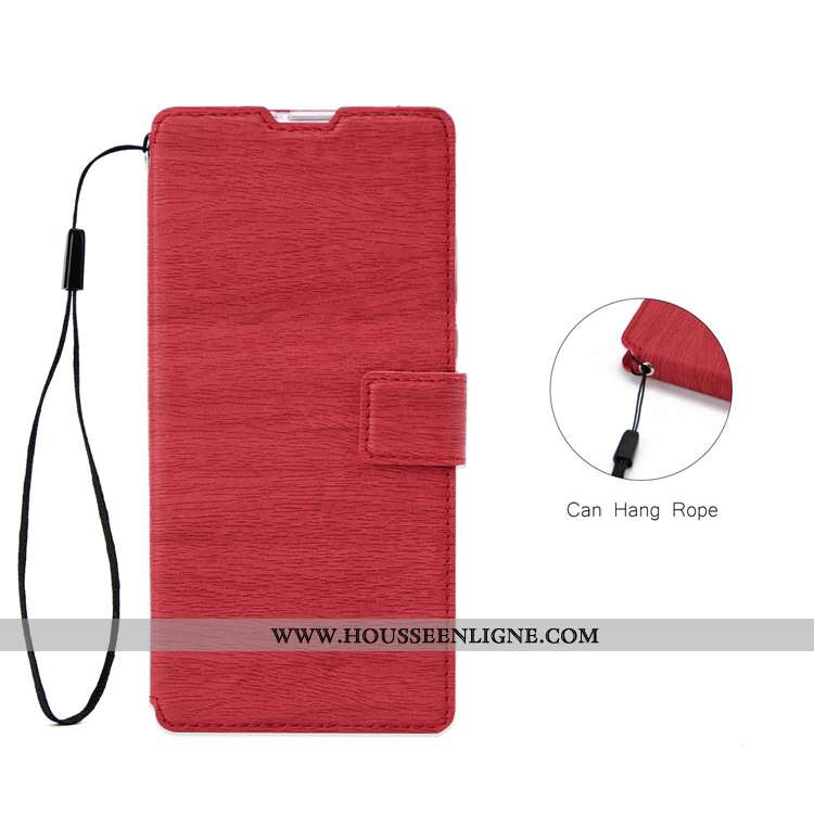Coque Samsung Galaxy S7 Cuir Téléphone Portable Rouge Étui Étoile Clamshell