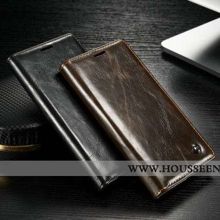 Coque Samsung Galaxy S7 Edge Mode Protection Marron Nouveau Téléphone Portable Étui Cuir