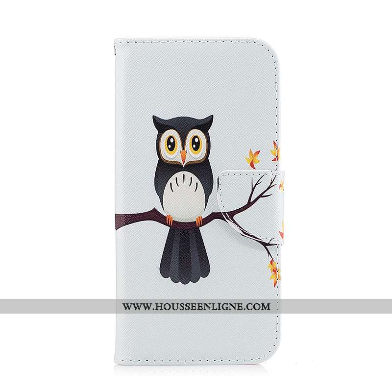 Coque Samsung Galaxy S7 Edge Protection Cuir Housse Noir Étui Peinture Téléphone Portable